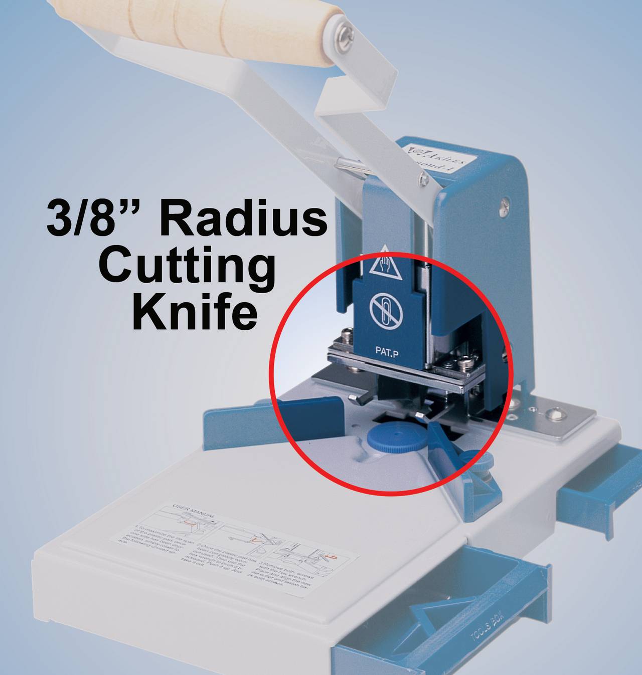 DIAMOND-1 BLADE, 3/8" R For AKILES Corner Cutter DIAMOND-1 BLADE, 3/8" R For AKILES Corner Cutter