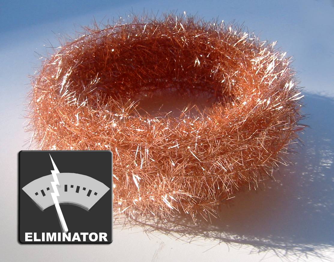 ANTI-STATIC COPPER TINSEL Two 12-yard coils