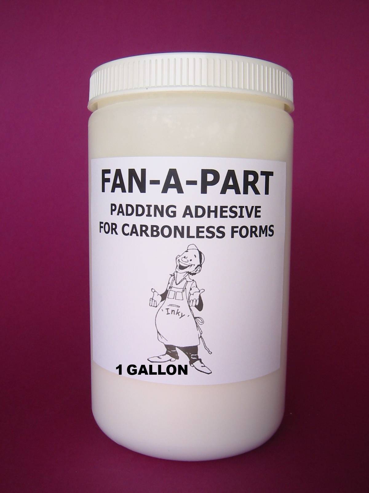 FAN-APART ADHESIVE (GALLON) 3M, NCR, MEAD Papers