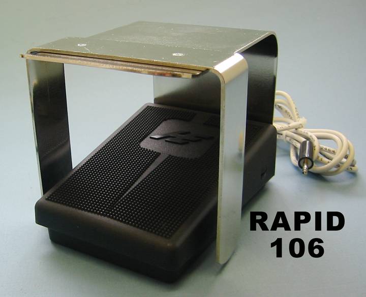 RAPID 106 FOOT PEDAL Includes Cable w/ Connector