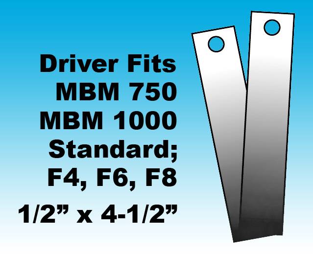 BOOKLET MAKER STAPLE DRIVER For Use On: MBM 750, 1000, and Standard F4, F6, F8