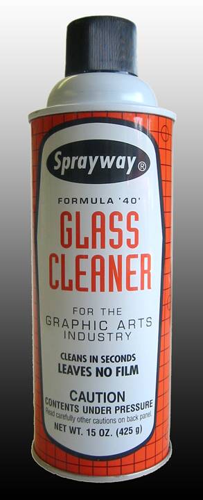 GLASS CLEANER No. 40 - 15 oz Spray by Sprayway