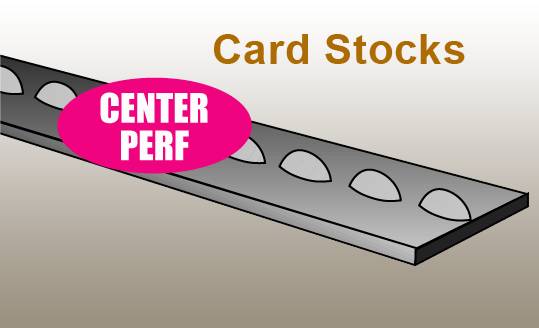 PERF RULE-CARD/CENTER/10 FT 16 teeth per inch