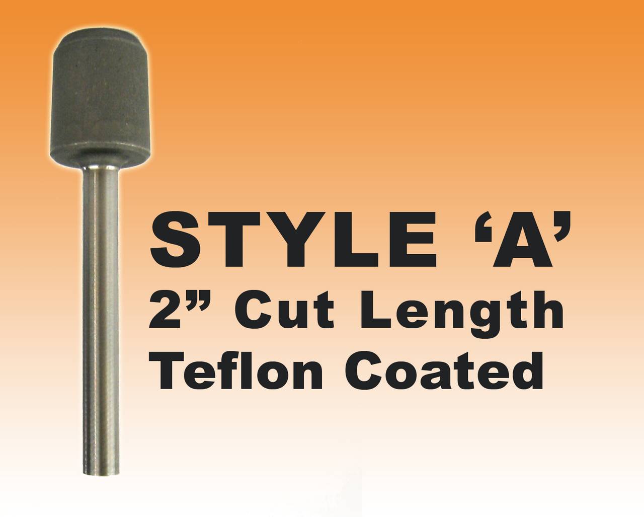 DRILL BIT- STYLE A - 3/16" Teflon Coated Premium Steel 1.75" Cut Length